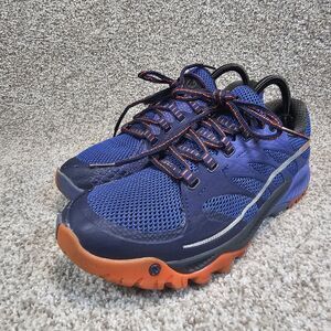 Merrell Unify Surf the Web Trail Running Hiking Shoes Blue Orange Women’s 9